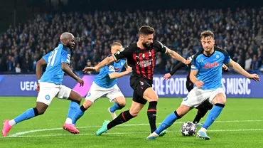 Napoli  AC Milan 11 in returul sferturilor UEFA Champions League Milanezii ajung in semifinale dupa 16 ani Video
