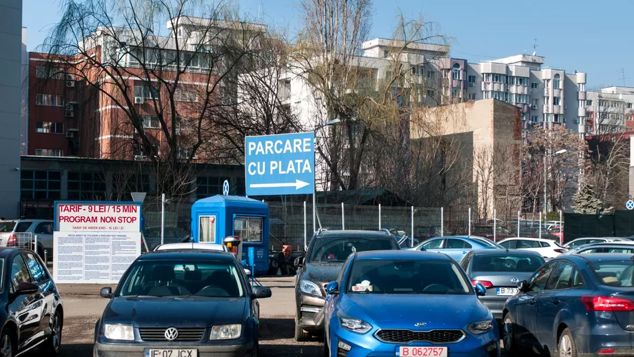 Cat platesc in plus la parcare bucurestenii care acceseaza platforma AmParcatro in comparatie cu Parking Bucuresti