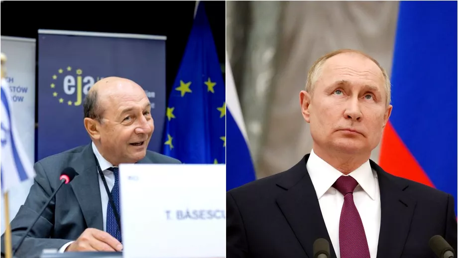 Traian Basescu avertizeaza Occidentul Batausul de la Kremlin trebuie oprit  Urmatoarea tinta a lui Putin poate fi o tara NATO