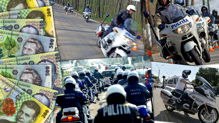 Cati bani plateste statul roman ca sai antreneze pe politisti la mersul pe motocicleta Ce sistem vor sa cumpere sefii de la IGPR