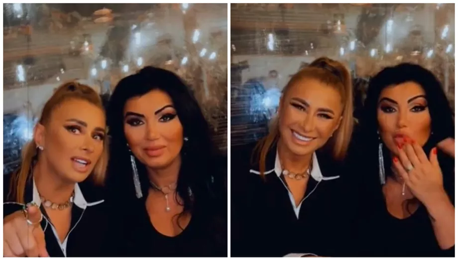 Cum sau filmat Anamaria Prodan si Adriana Bahmuteanu intrun restaurant de lux din Capitala Suntem cele mai frumoase din tara