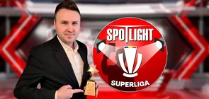 Spotlight Superliga revine marti 16 aprilie de la ora 1500 Alin Grigore si Vivi Rachita analizeaza controversele ultimei etape si pregatesc noi exclusivitati