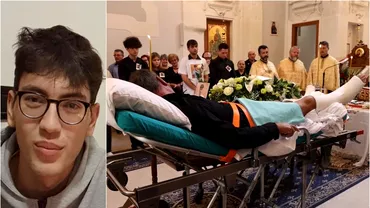 Durere fara margini la inmormantarea lui Robert Tanarul de 20 de ani a murit intrun accident de munca in Italia De ce Doamne ii iei la tine pe acesti ingeri