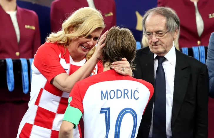 Președintele Croației, Kolinda Grabar-Kitarovic, a fost criticată dur în țară după finala CM 2018