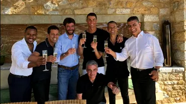 Prima poza cu Ronaldo dupa transferul la Juventus Agnelli a mers in Grecia