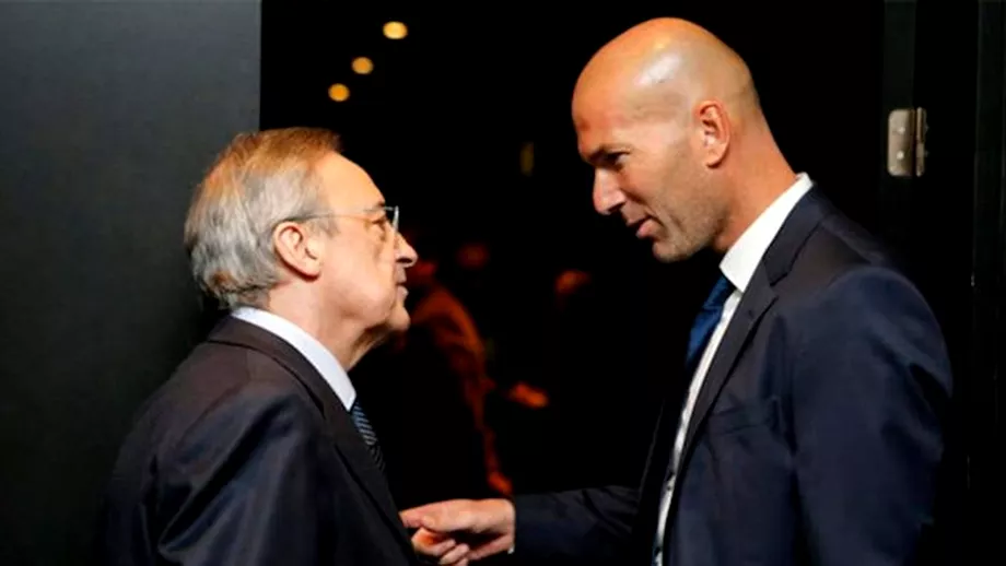 Prima reactie a lui Zinedine Zidane dupa ce a demisionat de la Real Madrid Ce ii reproseaza lui Florentino Perez