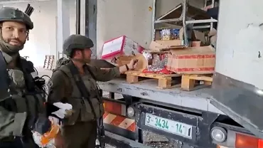 Soldati israelieni filmati vandalizand locuinte si magazine din Gaza Un loc intunecat pe care il ardem pana cand nu va mai exista urma de el