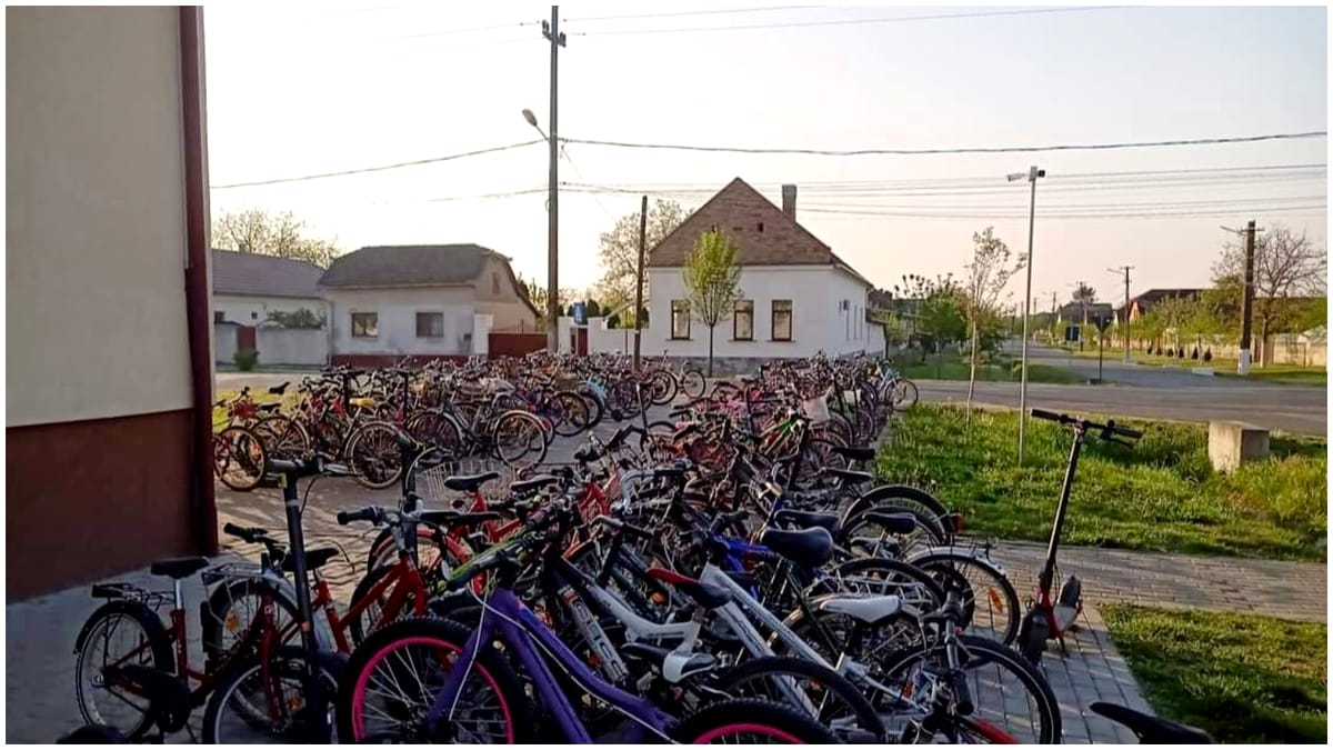 Comuna din România care pare a fi din Europa occidentală: aproape toată lumea de aici circulă cu bicicleta