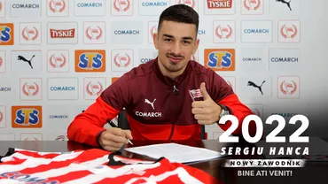 Sergiu Hanca sa transferat la MKS Cracovia Vezi pe ce perioada a semnat Foto