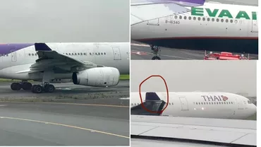 Doua avioane sau ciocnit pe aeroportul din Tokyo Peste 200 de pasageri in pericol