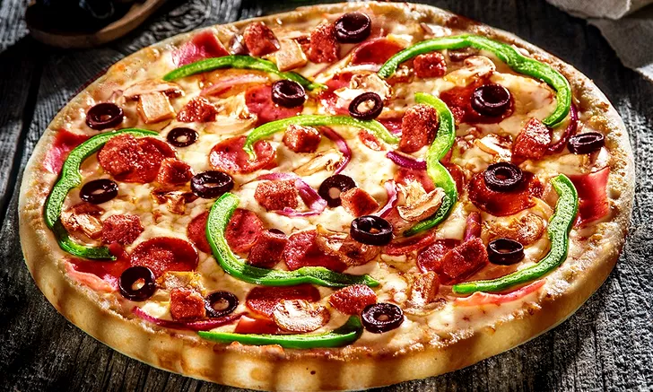 pizza de la Domino`s 8