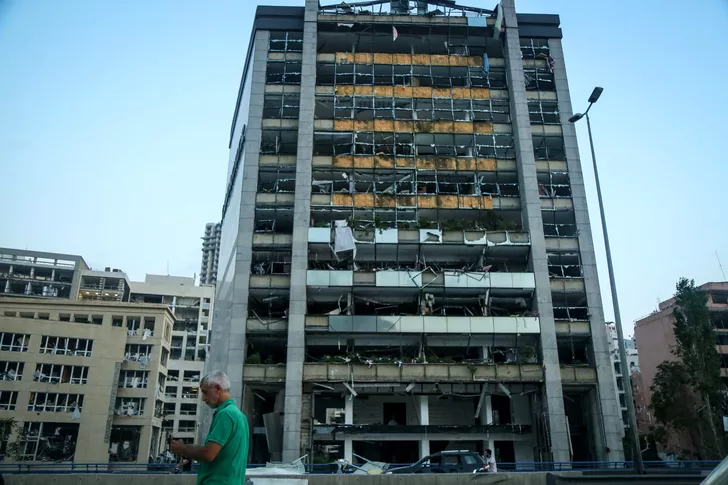 Dezastru în Beirut