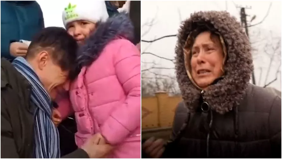Imagini cutremuratoare din Ucraina Sute de mii de oameni fug din calea razboiului Unde sa ma duc Spunetimi va rog Dumnezeule
