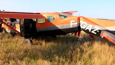 O aeronava de mici dimensiuni a aterizat fortat pe aeroportul din Tuzla Salvatorii au intervenit de urgenta