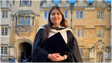 Ea este eleva din Romania ajunsa printre primii studenti la Oxford Lucreaza la una dintre cele mai mari banci din lume