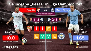 Sevilla  Manchester City pregatiti pentru fiesta