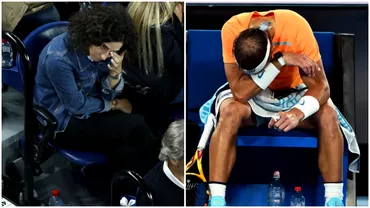 Sotia lui Rafael Nadal in lacrimi dupa eliminarea spaniolului de la Australian Open 2023 Cum sa accidentat campionul de la editia trecuta Video