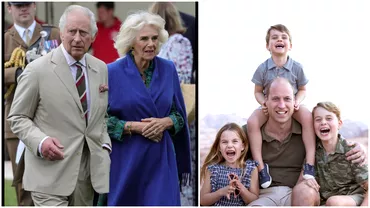 Porecla pe care copiii Printului William iau dato Reginei Camilla Charlotte George si Louis nu ii spun acesteia bunica