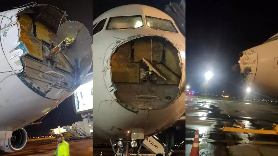 VIDEO Momente de groaza printre pasagerii unui zbor international Aeronava a inceput sa se dezintegreze cand a trecut printro furtuna