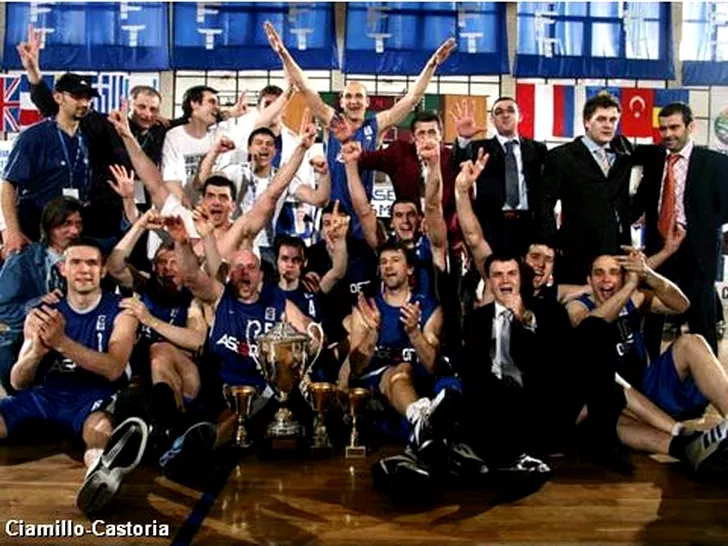 Asesoft Ploieşti, câştigătoarea FIBA EuroCup Challenge în 2005