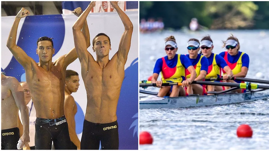 Saptamana magica pentru sportul din Romania Dupa succesul total de la natatie canotajul a adus cinci medalii la Cupa Mondiala