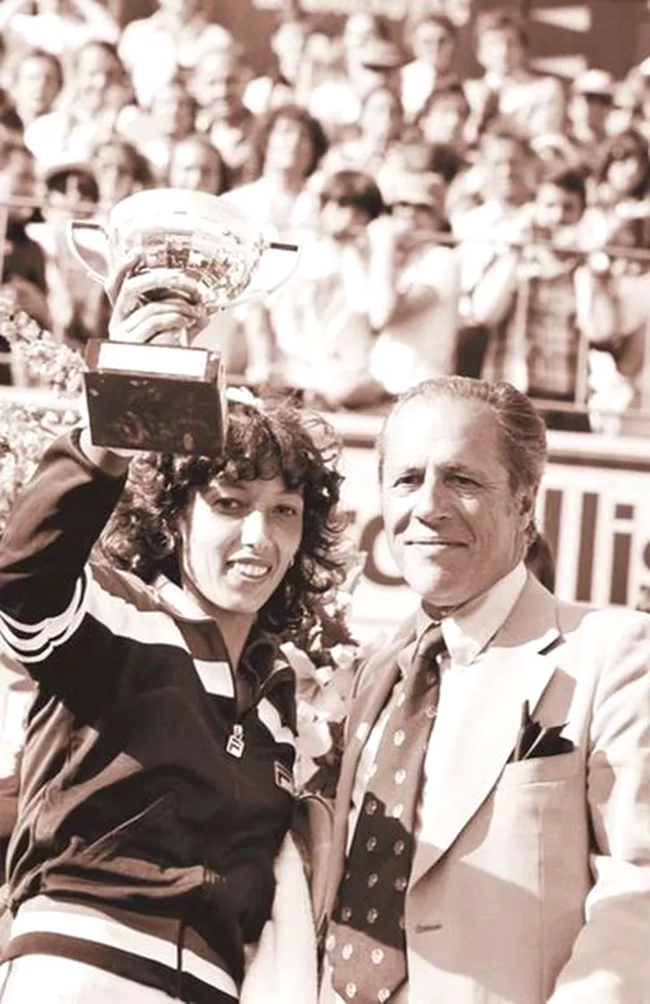 Virginia Ruzici, dublă campioană la Roland Garros în 1978