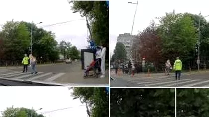Femeie din Bacău, alergată de un poliţist de la circulaţie ca să fie...