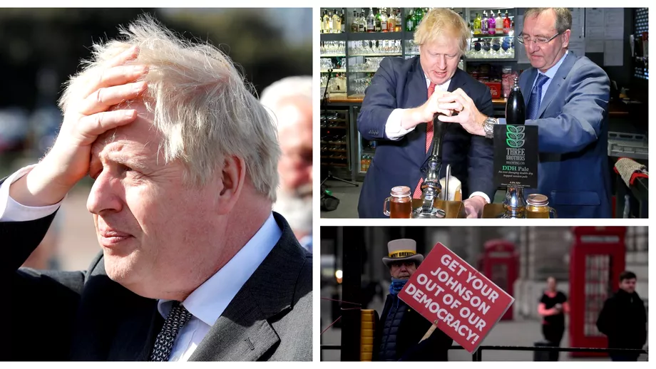 Partygate Boris Johnson presat sa demisioneze pentru ca a incalcat restrictiile sanitare Regret si voi remedia situatia