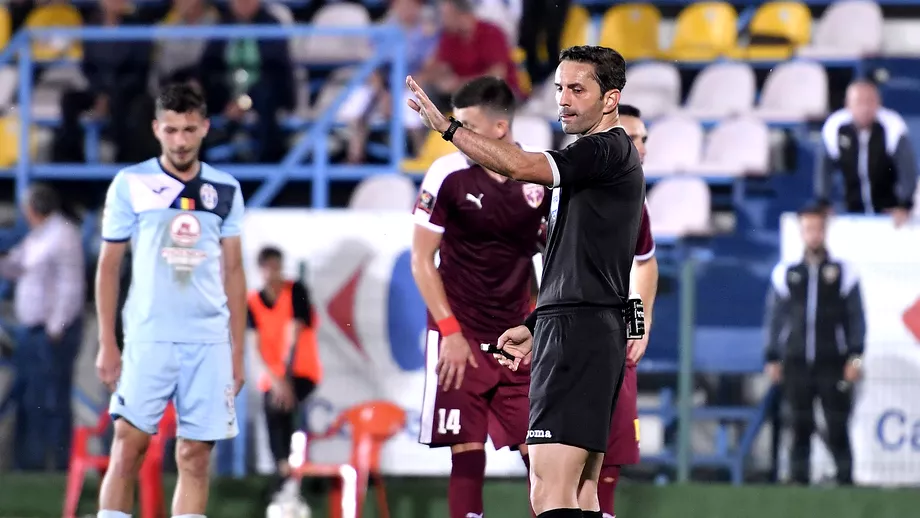 Mesajul lui Coltescu dupa ce a dictat eronat un penalty in Juventus  Voluntari Diferenta o face interesul