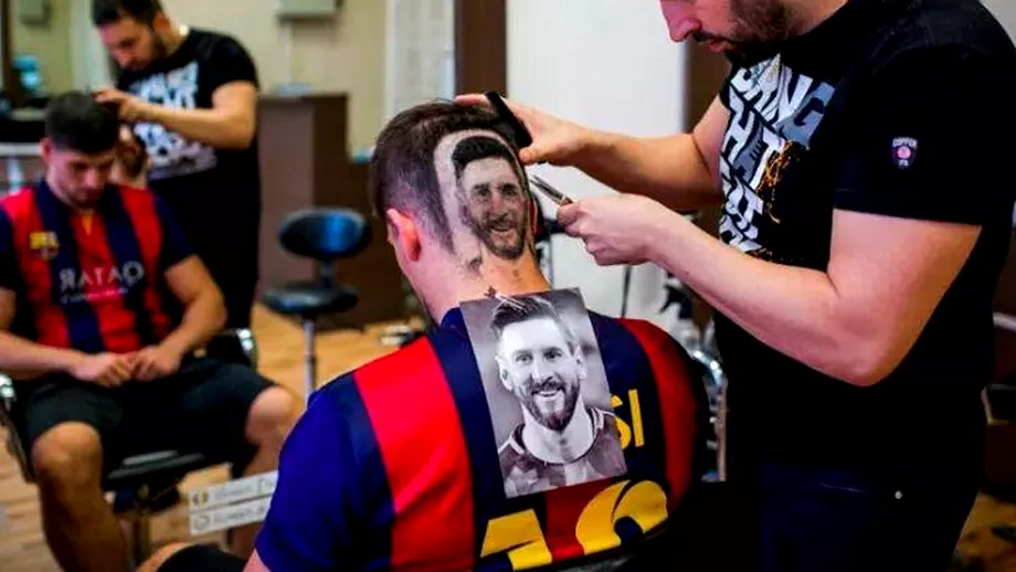 Un fan al Argentinei sa ras pe cap cu chipul lui Lionel Messi Raspunsul capitanului Islandei