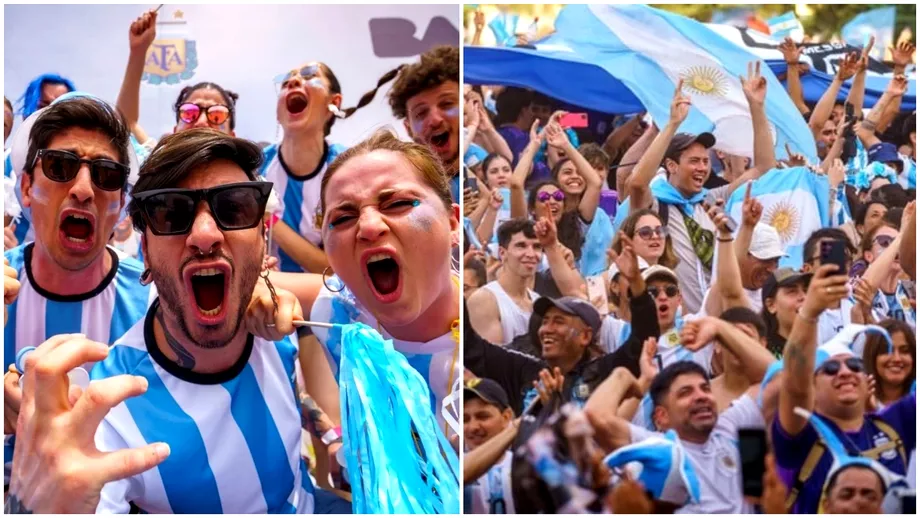 Nebunie la Buenos Aires dupa golul lui Lionel Messi din Argentina  Australia 21 Camera TV nu a mai putut face fata Video