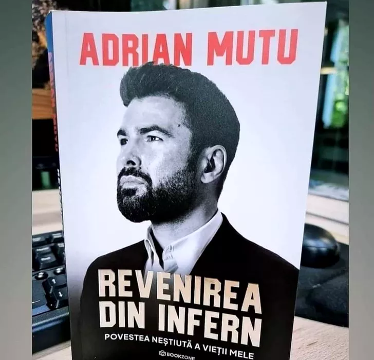 Adrian Mutu își lansează cartea autobiografică