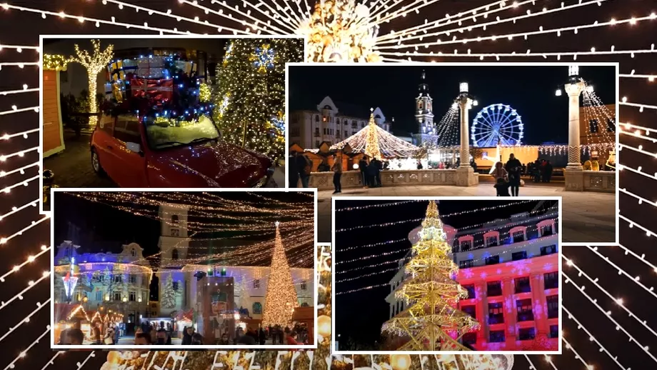 4 din cele mai frumoase târguri de Crăciun din România. Imagini de poveste din Oradea, Sibiu sau Craiova