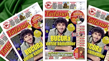Revista Taifasuri 880 O bucurie de interviu in exclusivitate cu indragitul actor Dragos Bucur Editorial Fuego vedete retete horoscop concurs