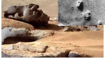Cum arata de fapt chipul uman de pe Marte NASA a publicat imaginea spectaculoasa