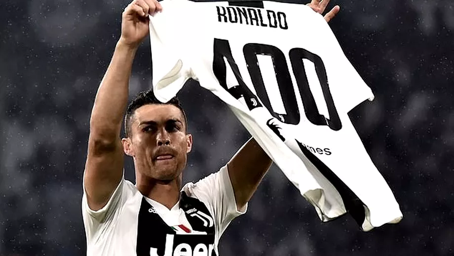 Cristiano Ronaldo premiat pentru cele 400 de goluri marcate in campionatele din Europa