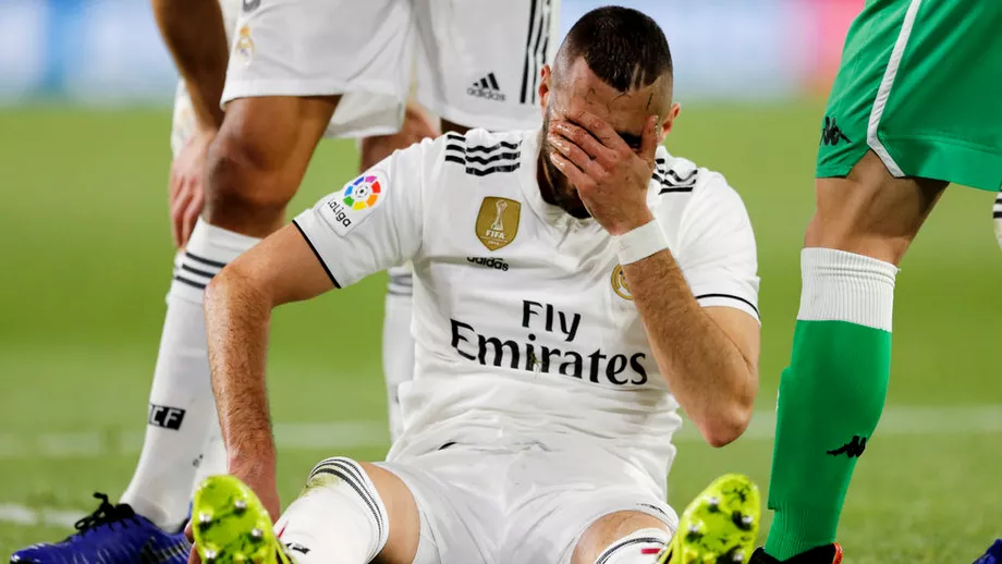 Karim Benzema sia rupt degetul Real Madrid cauta atacant