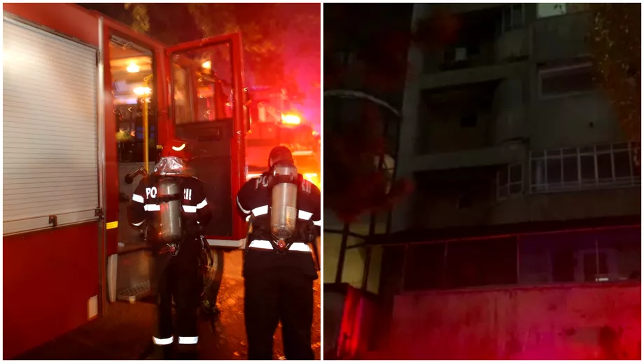 Explozie puternica intrun bloc din Cluj Un copil de un an si trei adulti transportati la spital Video