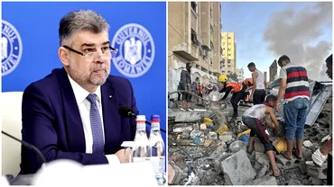 Romania trimite ajutor in Gaza Ciolacu Nu putem asista fara reactie la drama a sute de mii de oameni nevinovati