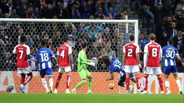 Ratarea anului din Champions League a venit la FC Porto  Arsenal Tot stadionul a vazut mingea in poarta