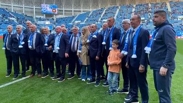 Momente speciale inainte de derbyul Universitatea  FCSB Craiova Maxima si legende ale fotbalului european mesaje pentru suporteri Video  Foto