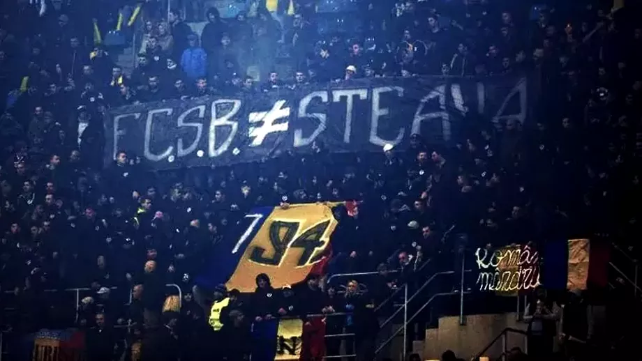 Suporterii CSA Steaua mesaj ironic pentru FCSB si Gigi Becali dupa ratarea titlului Doliu in Berceni si la palatul din Pipera