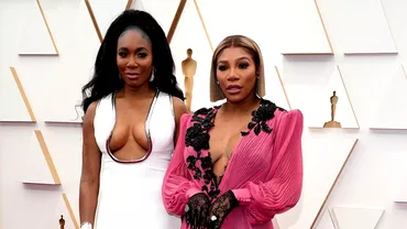 Aparitie de senzatie a surorilor Williams la Gala Premiilor Oscar Ce tinute au avut Serena si Venus Video