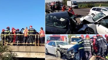 Inca un accident fatal pe drumul mortii in judetul Vrancea Trei masini implicate in coliziune