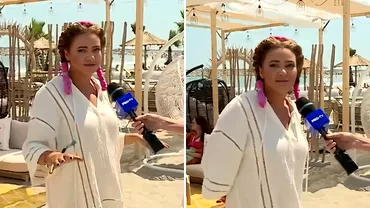 Cristina Batlan de nerecunoscut pe litoral Leoaica de la Pro TV se pregateste pentru Neversea Cat de tare e