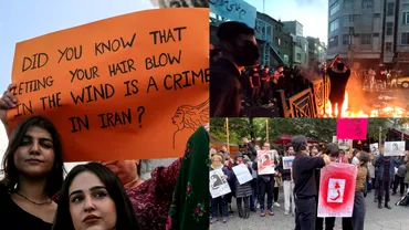 Proteste violente in Iran 9 morti in urma manifestatiilor iscate de decesul unei femei in custodia politiei morale