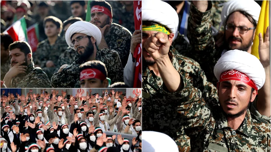 Cine sunt cei care au ca misiune reprimarea protestelor din Iran Militia antrenata sa ucida pentru regim