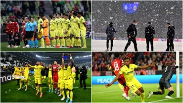 Villarreal cea mai norocoasa echipa a sezonului in Liga Campionilor Cap de serie dupa 22 de penaltyuri calificare venita cu ajutorul zapezii si cifre ireale cu Bayern Munchen