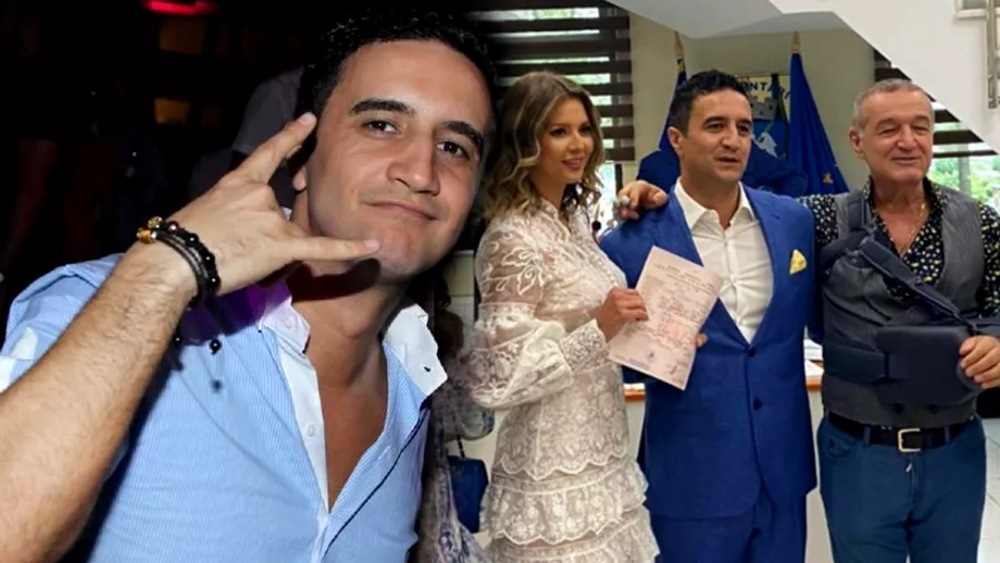Show de zile mari la nunta nepotului lui Gigi Becali Finantatorul lui FCSB prezent la cel mai important eveniment din viata lui Lucian Becali