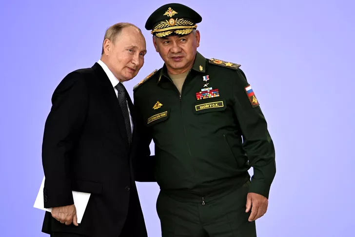 Vladimir Putin Serghei Șoigu